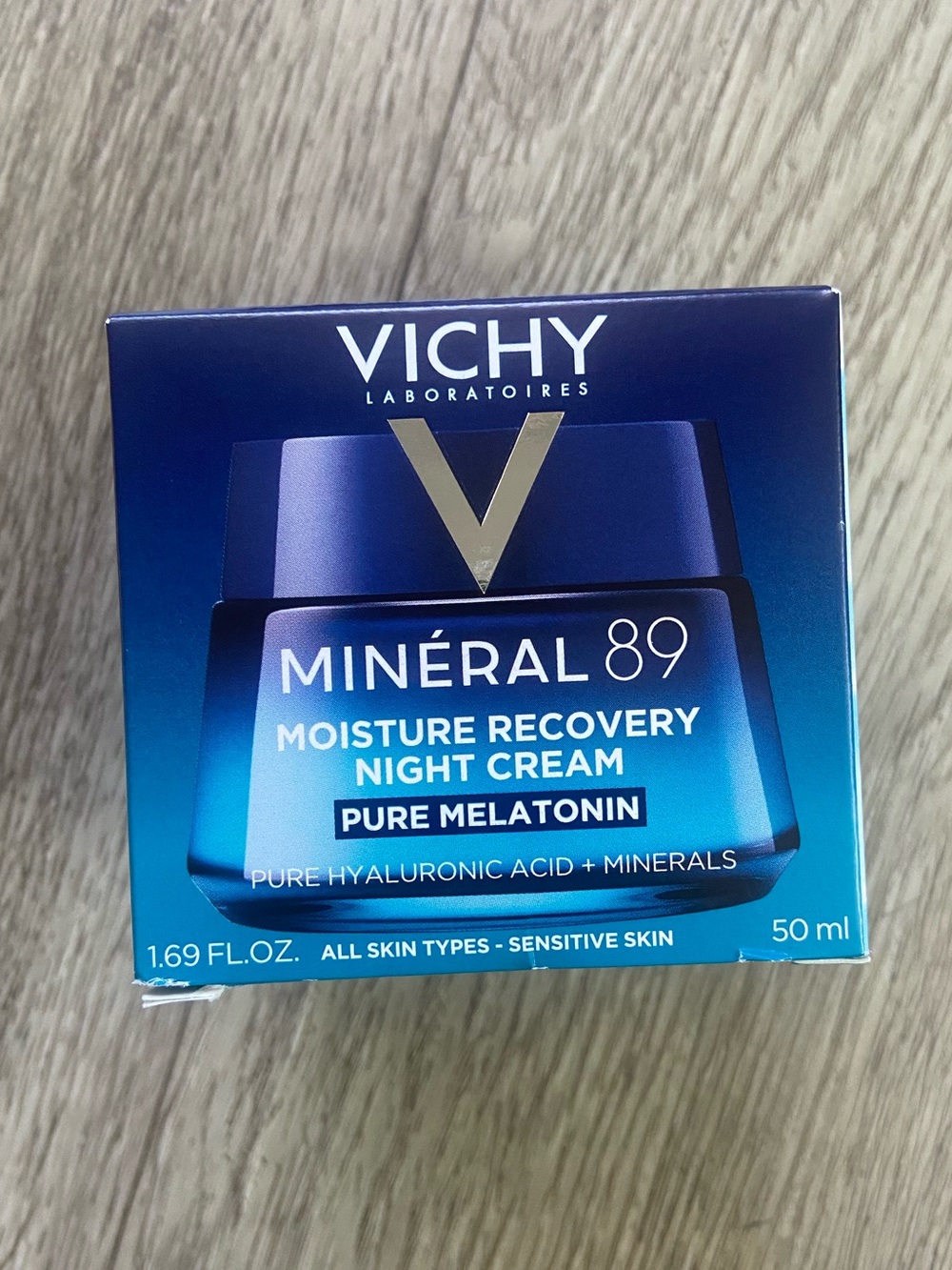 VICHY MINERAL89 MOISTURE RECOVERY NIGHT CREAM BRAND NEW FULL SIZE 50ML 1.69FL.OZ